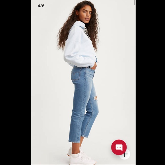 🔥🔥🔥NEW Levi’s Premium Wedgie Fit Straight Jeans - Picture 7 of 13